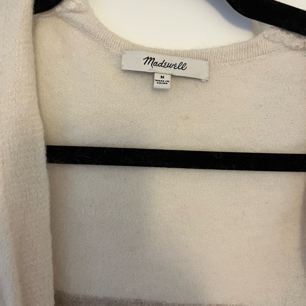 Colorblock Open Front Cardigan - Picture 3 of 4